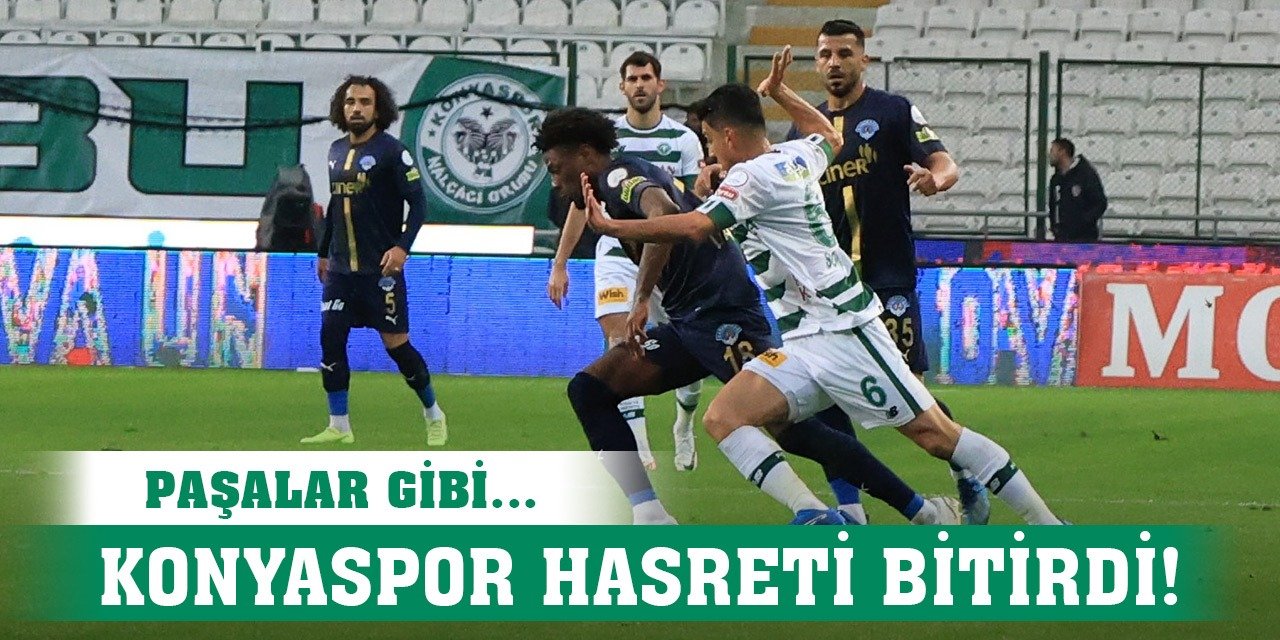 Konyaspor-Kasımpaşa,  Hasret sona erdi!