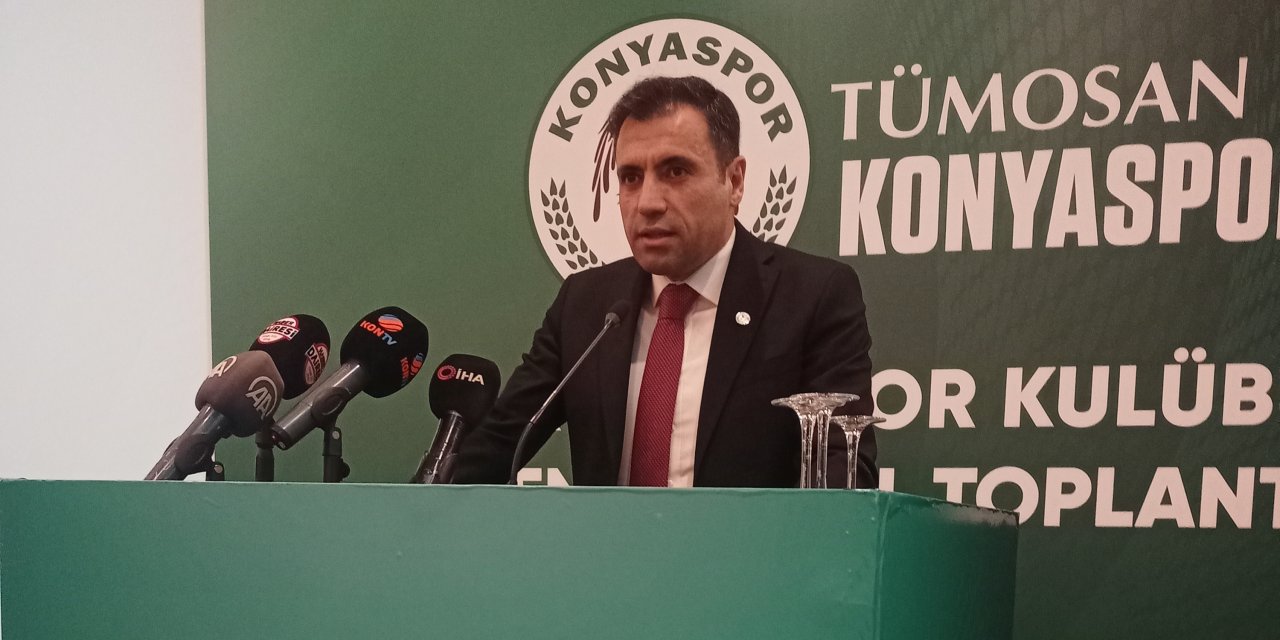 Konyaspor'da Başkan Özgökçen'in veda konuşması!