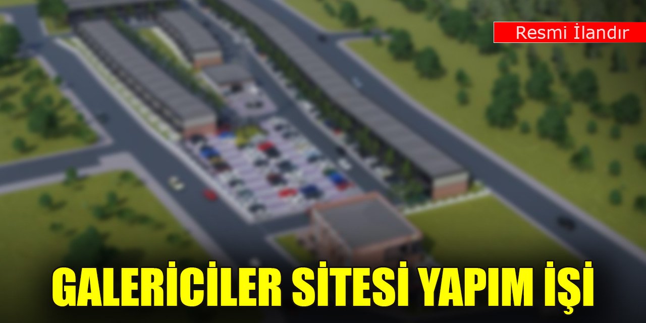 Kadınhanı Belediyesi galericiler sitesi yapım işi