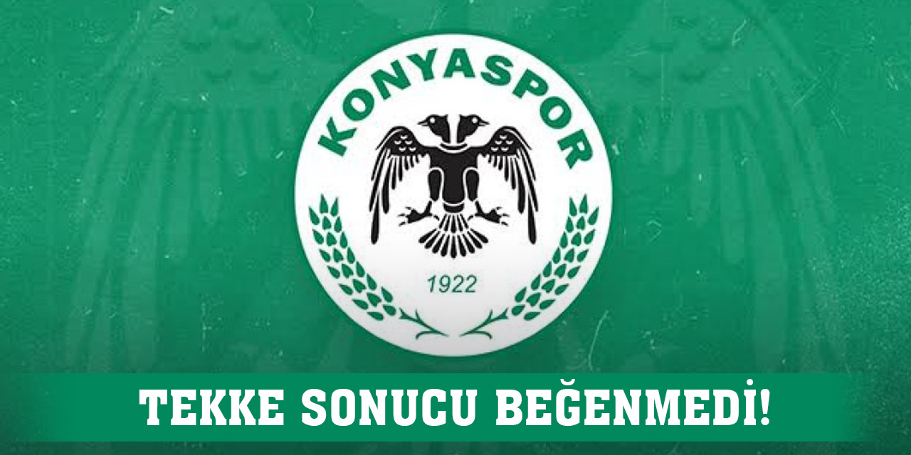 Alanyaspor-Konyaspor, Tekke sonucu beğenmedi