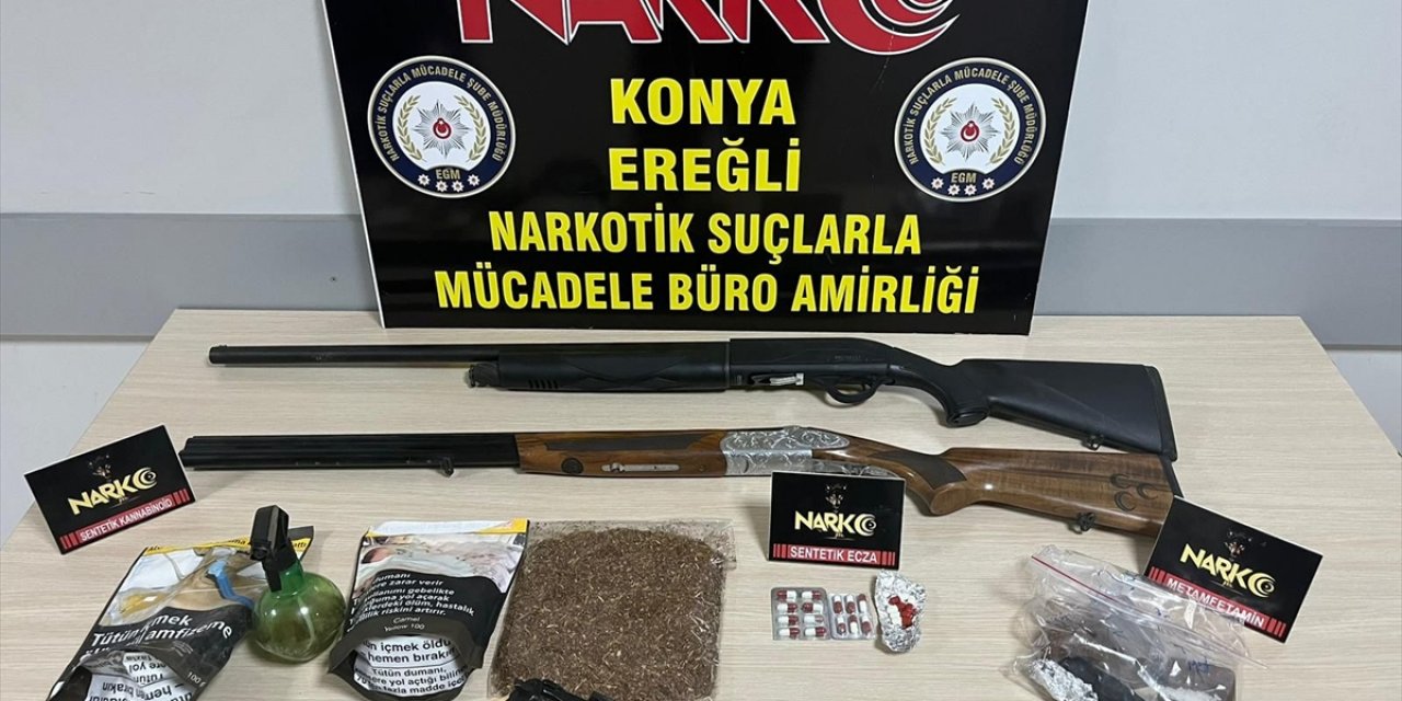 Konya'da uyuşturucu ticaretine geçit yok! Tutuklandılar