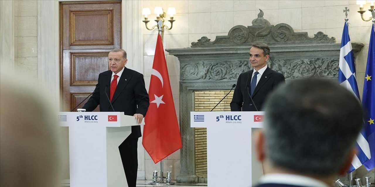 Erdoğan: Ege'yi barış ve işbirliği denizi haline getirelim