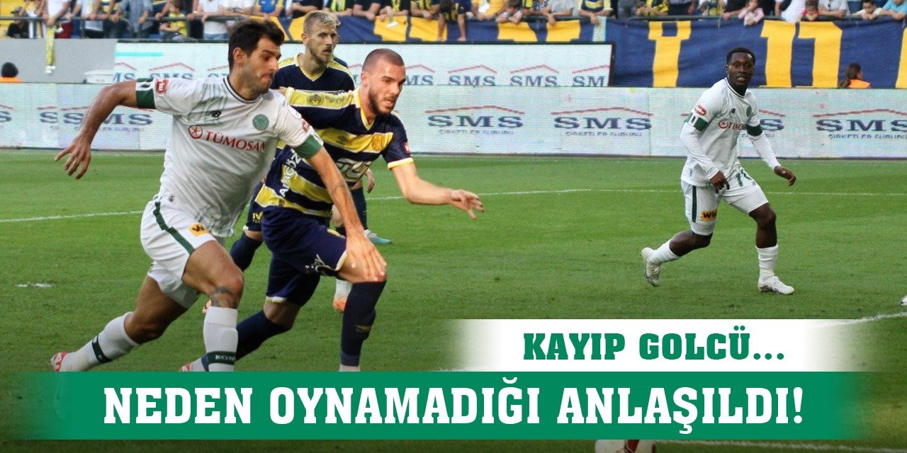 Konyaspor'un kayıp golcüsü!