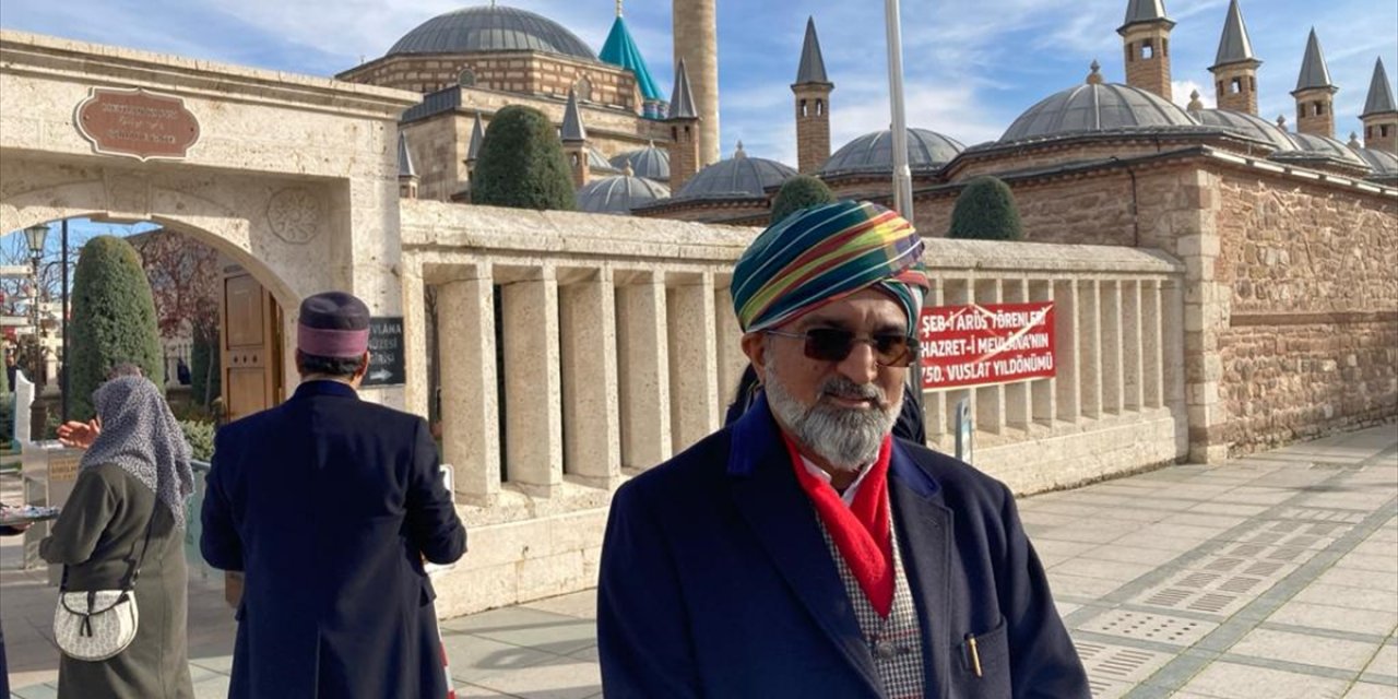 Konya'da Şebiarus töreni öncesi turist yoğunluğu