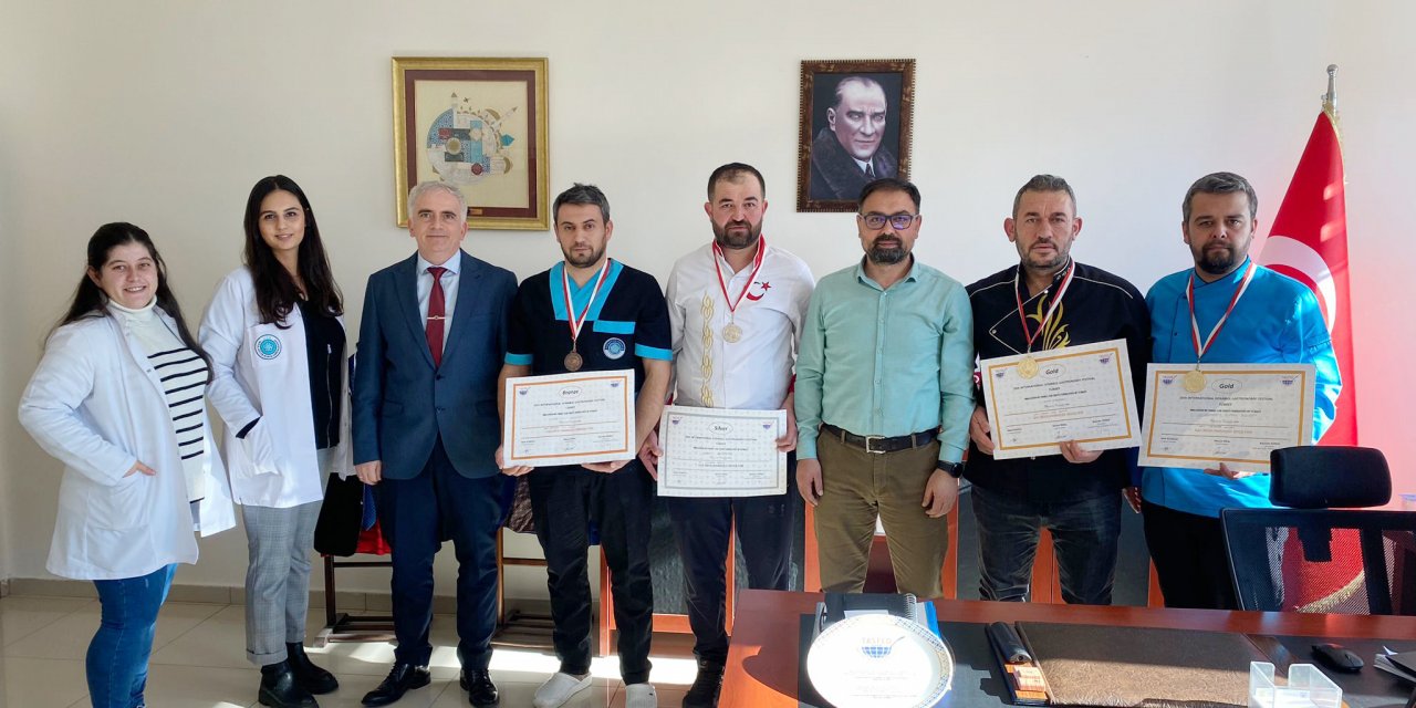 Konya'daki üniversitenin personellerinden uluslararası başarı