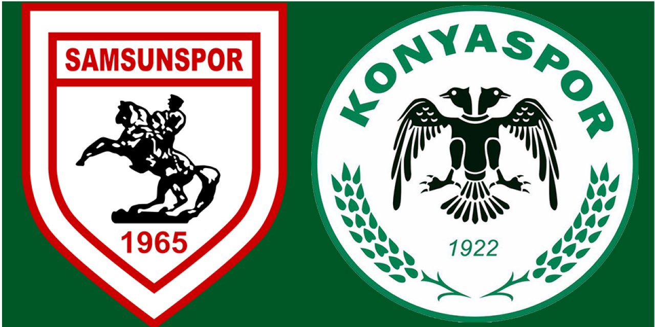 Samsunspor-Konyaspor rekabetinde son durum'