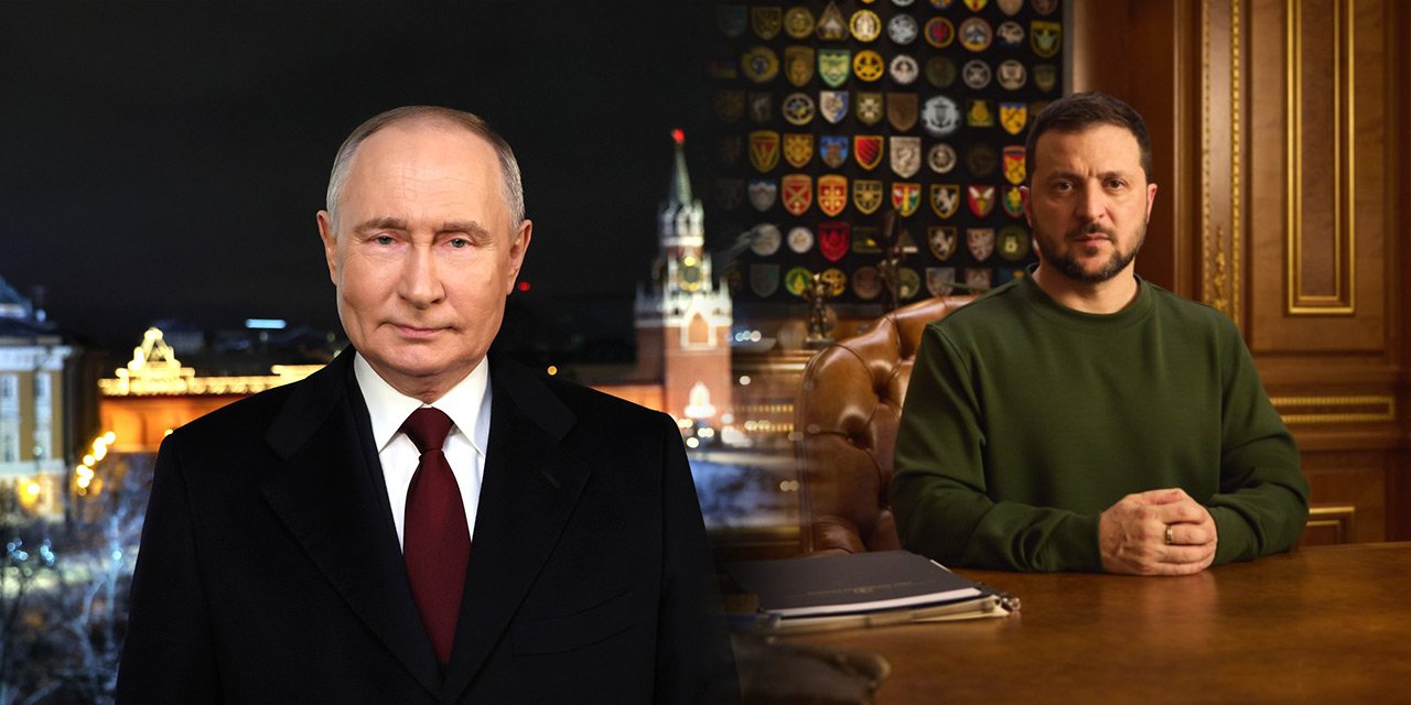 Putin ve Zelenski’den yeni yıl mesajı