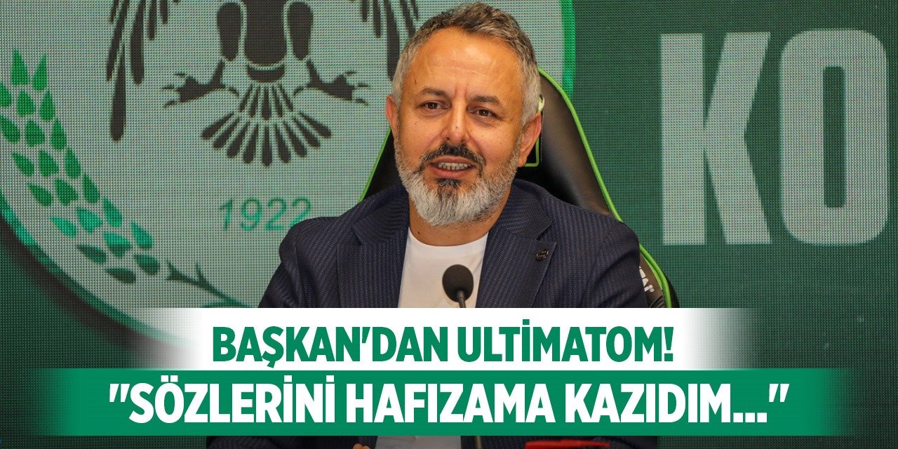 Konyaspor'da Başkan Korkmaz'dan o sözlere cevap!