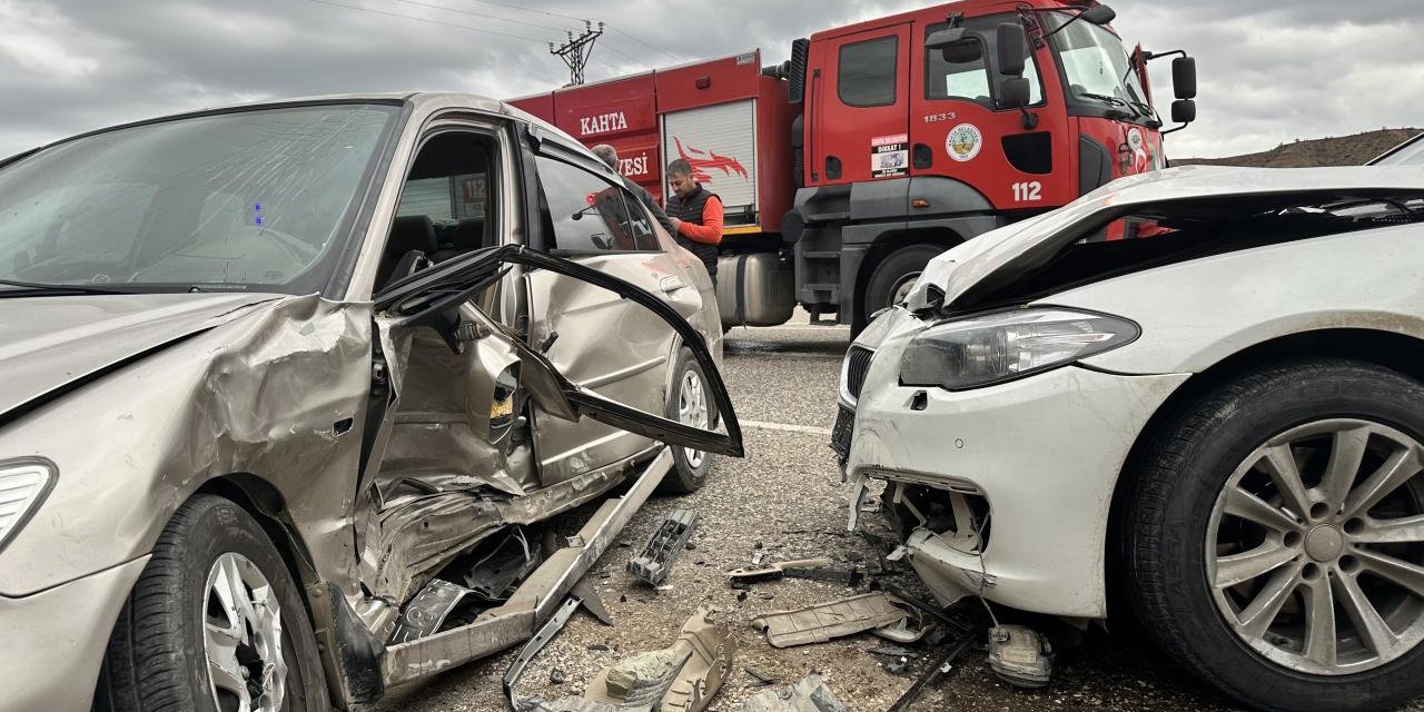 Adıyaman'da kaza: 5 yaralı