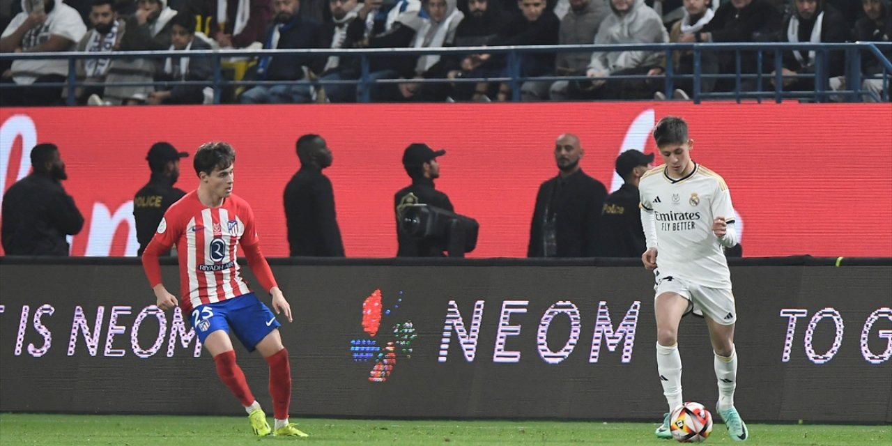 Arda Güler'li Real Madrid, Süper Kupa'da finale yükseldi