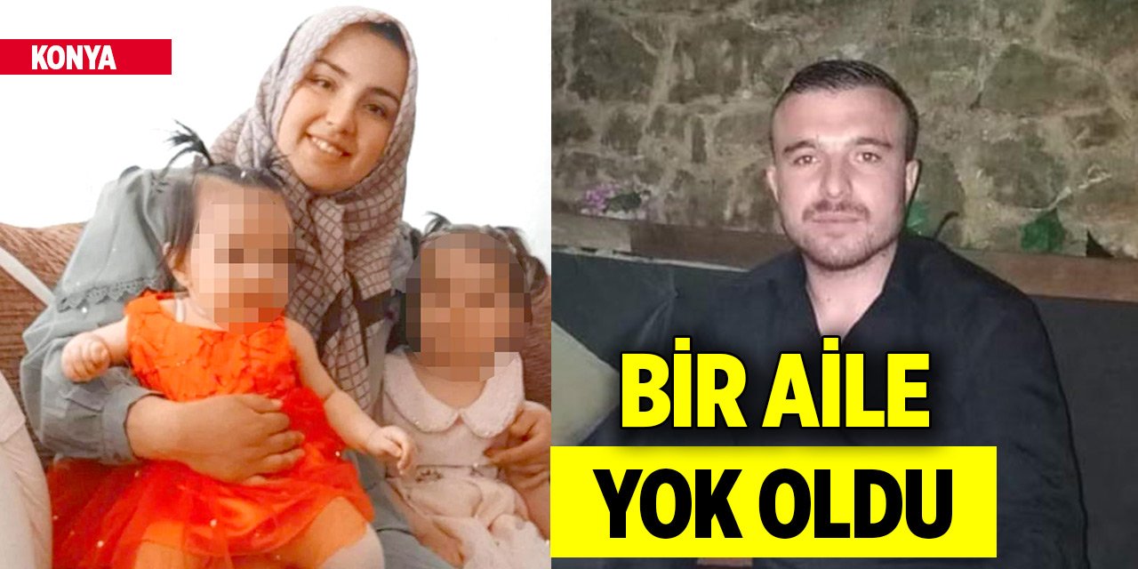 Konya'da uyuşturucu bir aileyi yok etti!