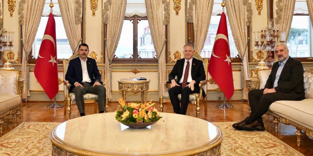 AK Parti'nin İBB Başkan adayı Kurum'dan İstanbul Valisi Gül'e ziyaret