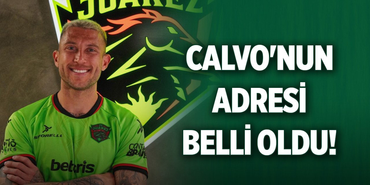 Konyaspor'dan ayrılan Calvo'nun yeni adresi!