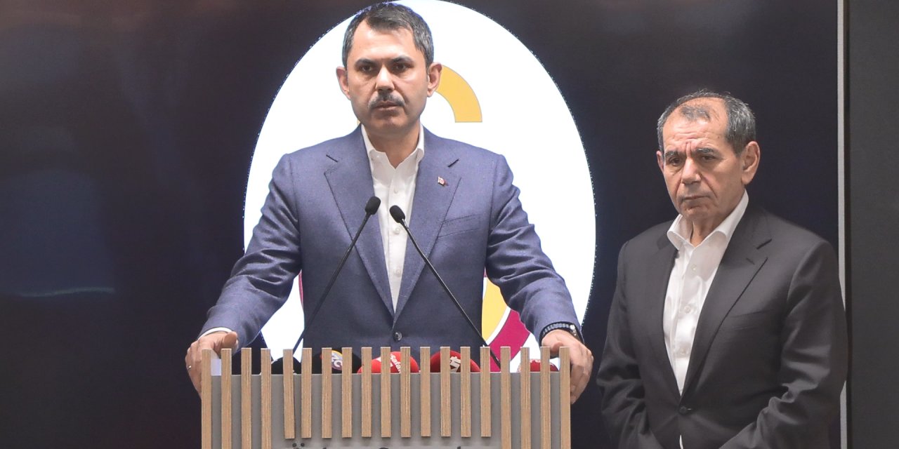 AK Parti İBB Başkan Adayı Murat Kurum, Galatasaray Kulübü'nü ziyaret etti