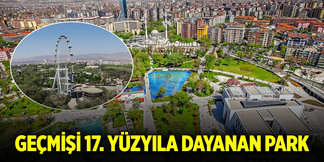 Konya'da geçmişi 17. yüzyıla dayanan park