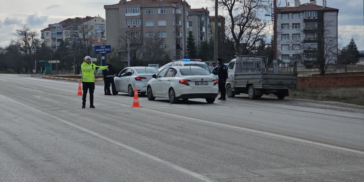 Konya Kulu'da asayiş ve trafik denetimi yapıldı