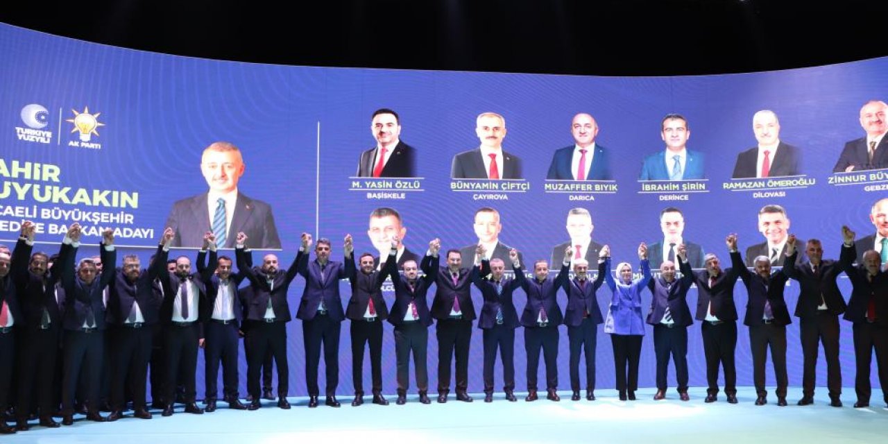 İşte Kocaeli’nin AK Parti belediye başkan adayları