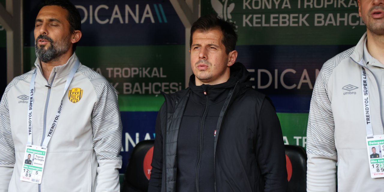 Belözoğlu Konyaspor yenilgisini hakemle açıkladı