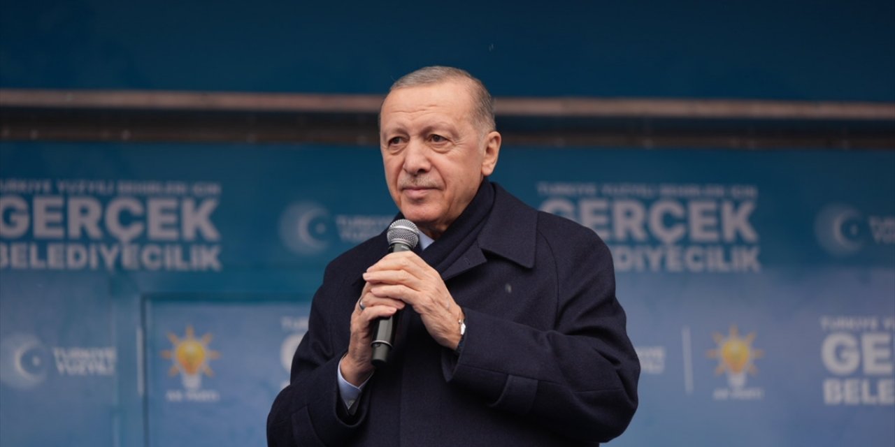 Erdoğan: Bizim siyasetimiz eser ve hizmet siyasetidir