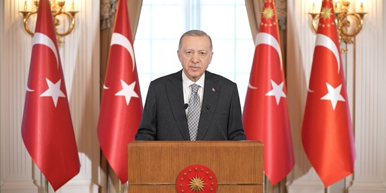 Cumhurbaşkanı Erdoğan'dan videolu mesaj: Her türlü gayreti sergileyeceğiz