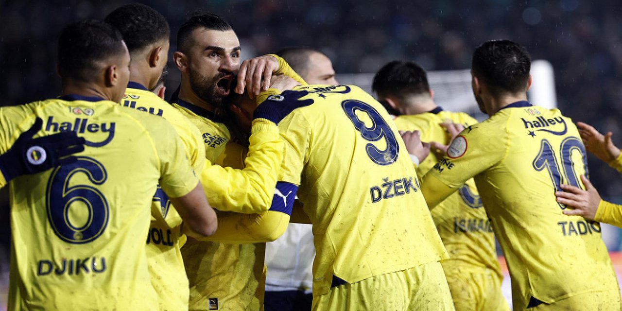 Fenerbahçe ikinci yarıda geri döndü