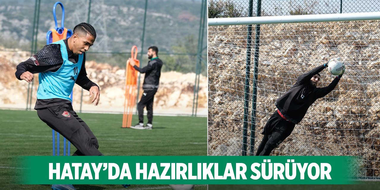 Hatayspor, Konyaspor maçına hazırlanıyor