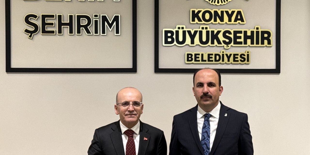Hazine ve Maliye Bakanı Mehmet Şimşek Konya'da
