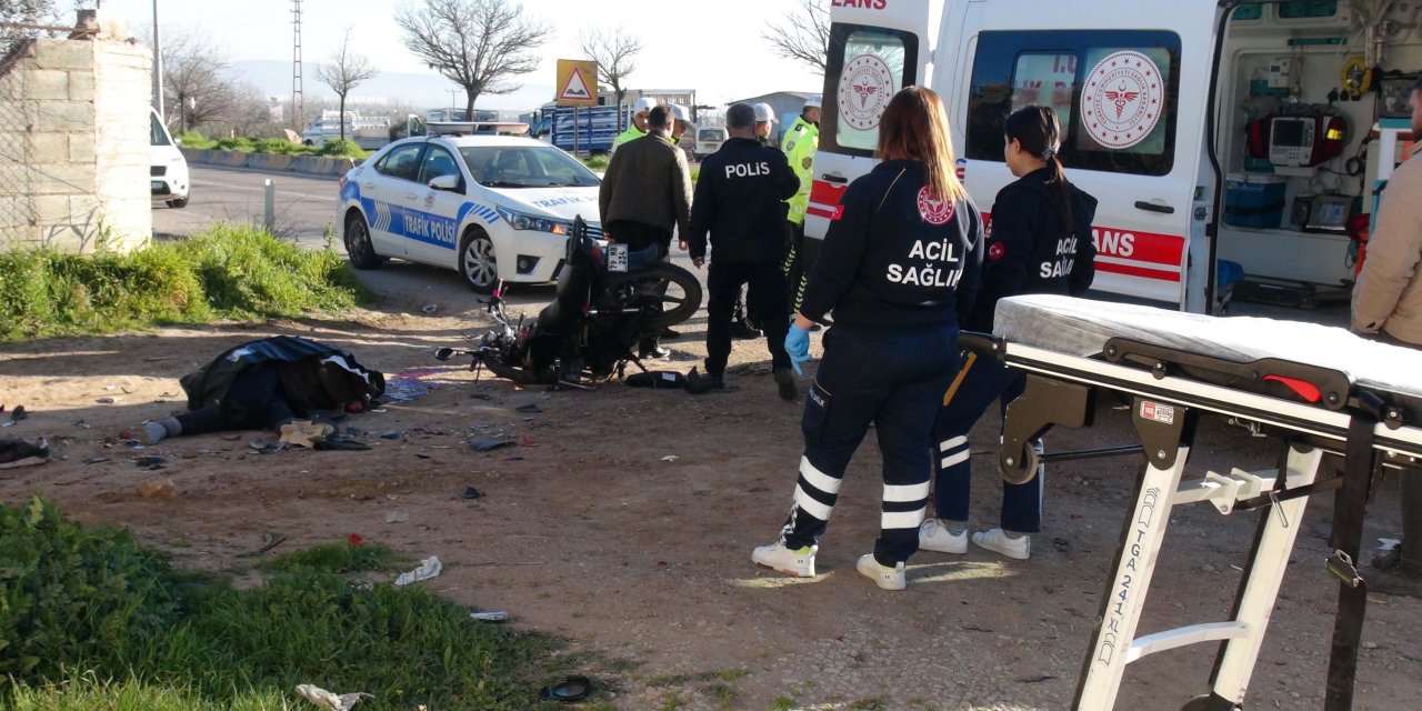Kilis’te trafik kazası: 1 ölü, 1 yaralı