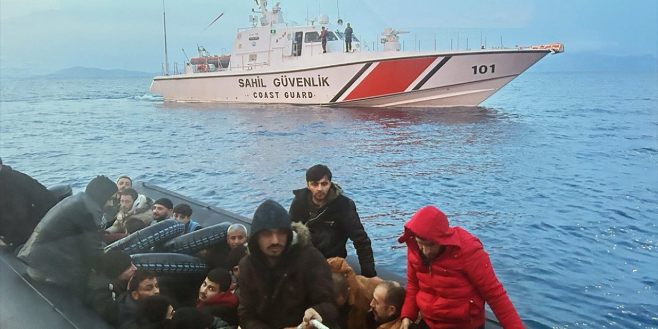 Bodrum açıklarında 26 düzensiz göçmen yakalandı