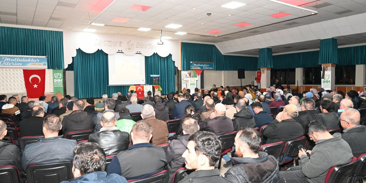 Konya'da "Kanayan İslam Coğrafyaları Filistin" konferansı yapıldı