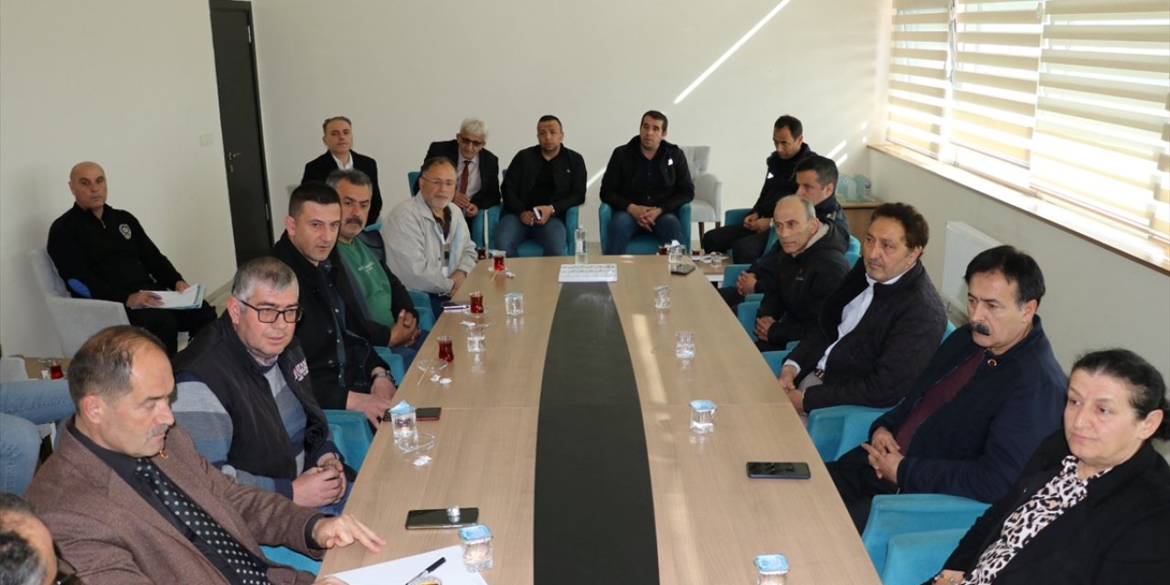 Konya Seydişehir'de asayiş ve güvenlik toplantısı
