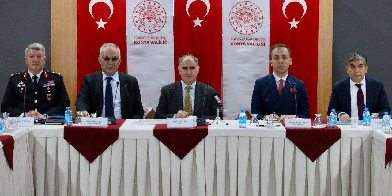 Konya Valisi Özkan: İstikrar ortamının muhafazası için tedbirler alacağız