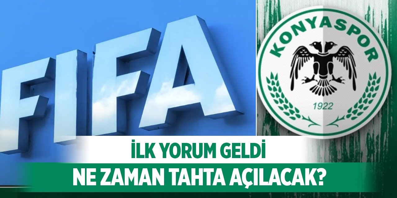 Konyaspor'da transfer yasağıyla ilgili ilk yorum!