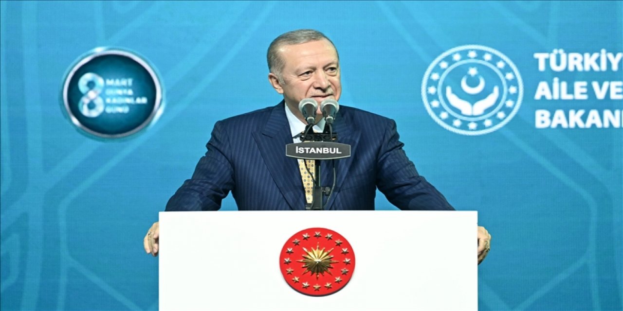 Erdoğan: Türkiye Yüzyılı'nın hazırlıklarını güçlü kadın, güçlü Türkiye ekseninde yürütüyoruz