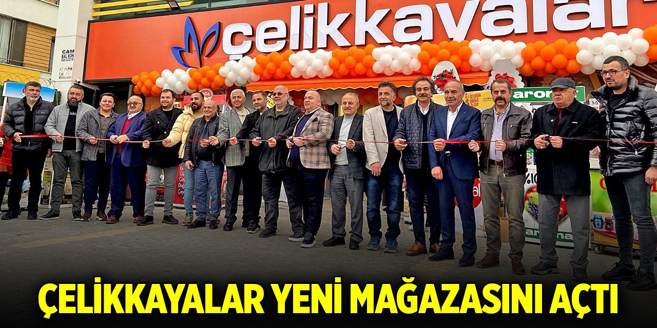 Konya’nın perakende sektöründeki lider markası Çelikkayalar yeni mağazasını açtı