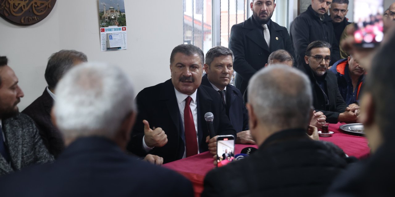 Sağlık Bakanı Fahrettin Koca'dan 500 yataklı hastane müjdesi