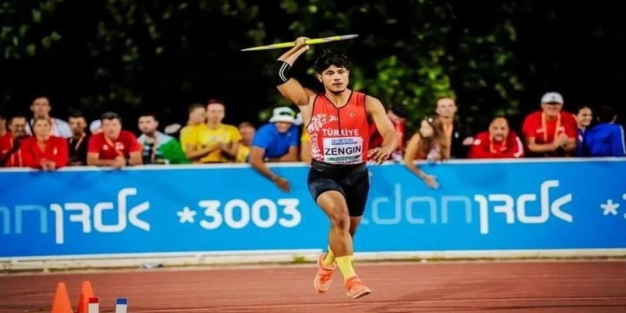 Konya Büyükşehir Belediyesporlu atlet Avrupa 2.'si oldu