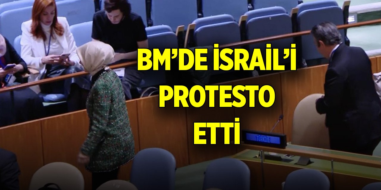 Bakan Göktaş’tan Birleşmiş Milletler’de “İsrail” protestosu