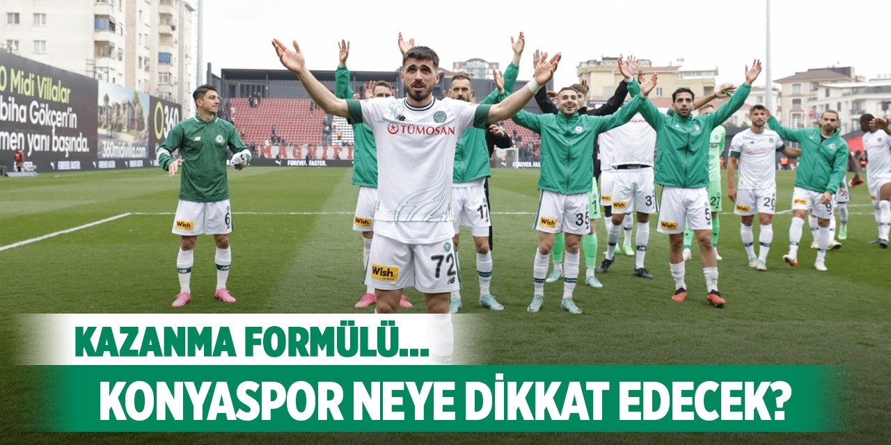 Konyaspor'da kazanma formülü hazırlanıyor!