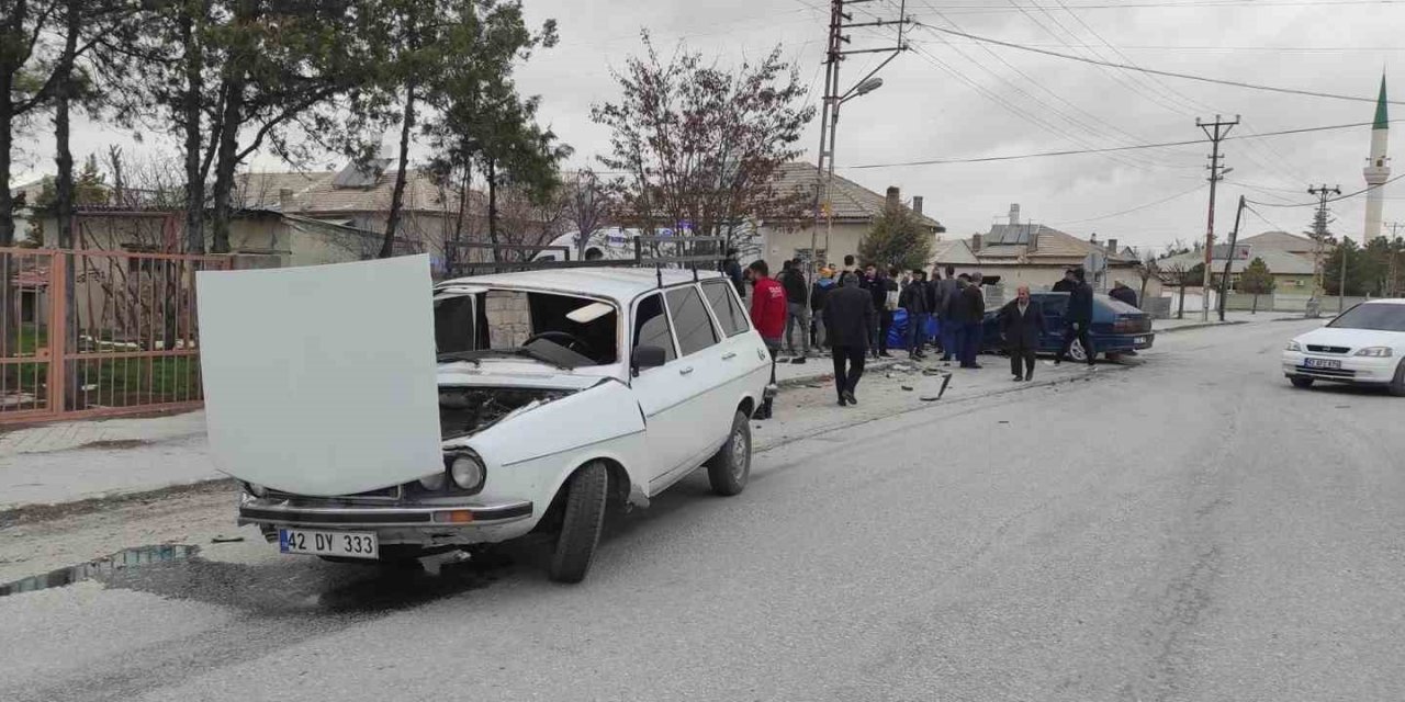 Konya’da zincirleme kaza: 4 yaralı