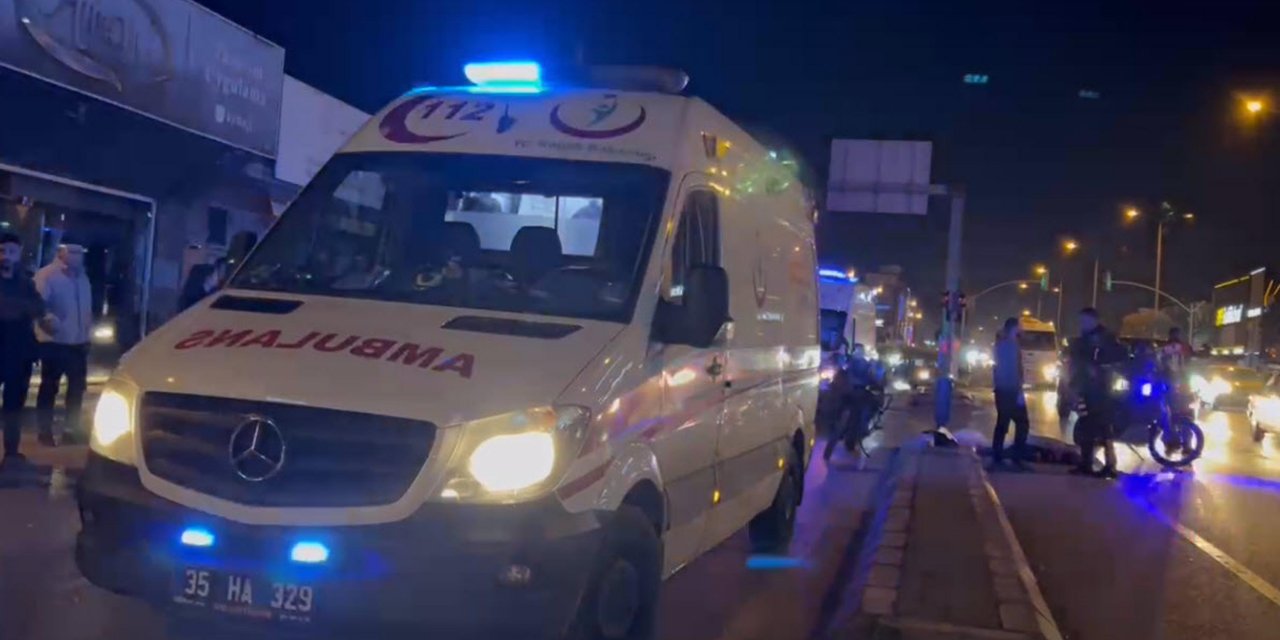İzmir’de yolun karşısına geçen çifti kaza ayırdı: 1 ölü, 1 yaralı