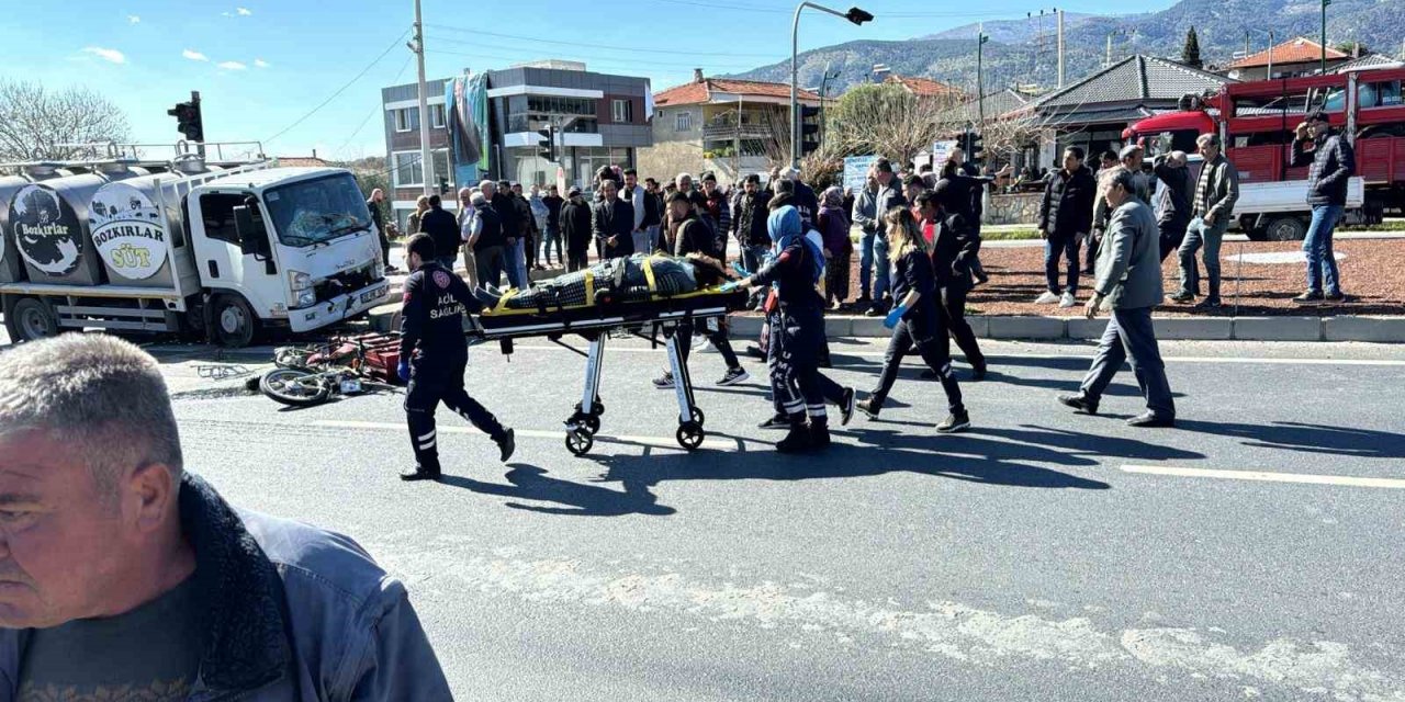 Aydın'da trafik kazası: 1 ölü, 1 ağır yaralı
