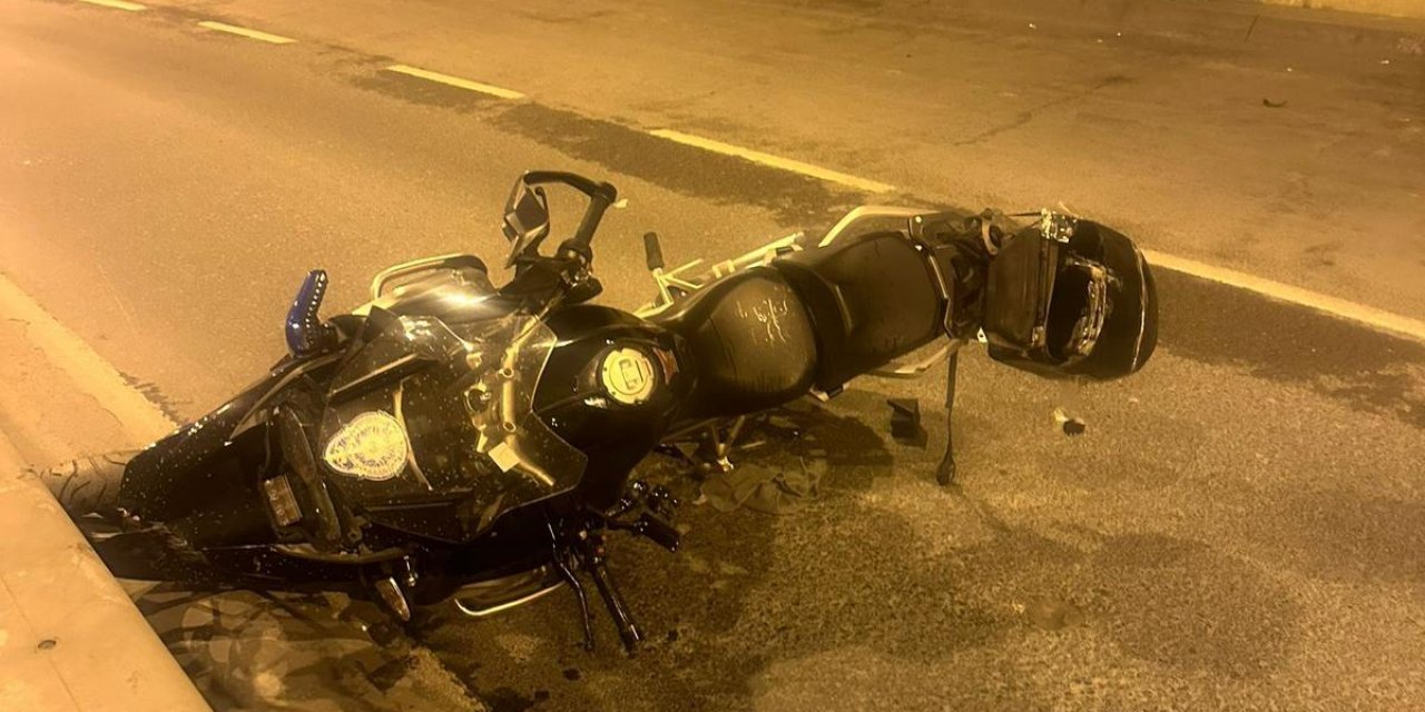 Şişli'de kaza yapan motosikletli polis memuru şehit oldu