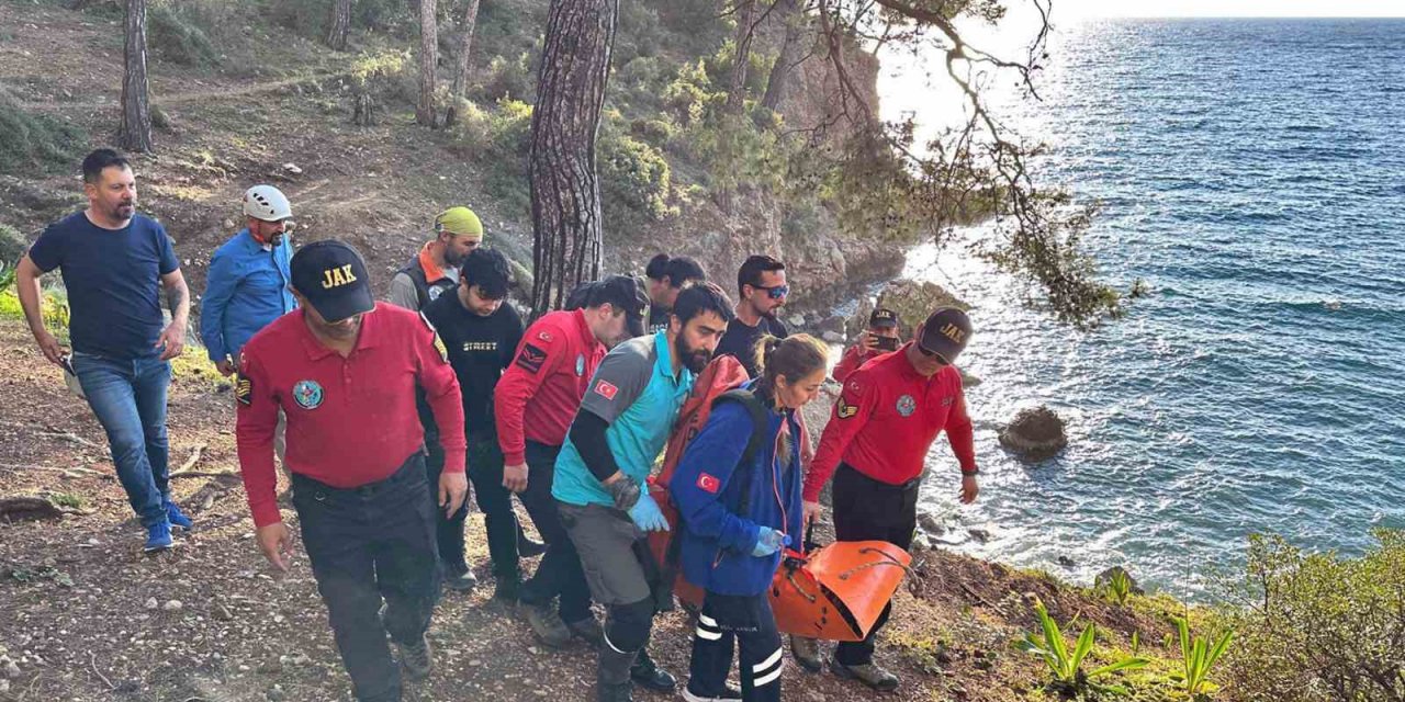 Ormanda yaralanan vatandaş için ekipler seferber oldu