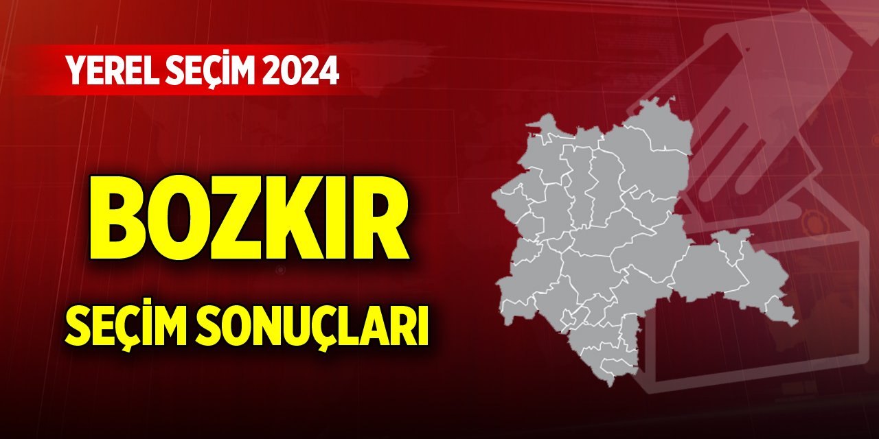 Konya Bozkır 2024 Yerel Seçim Sonuçları
