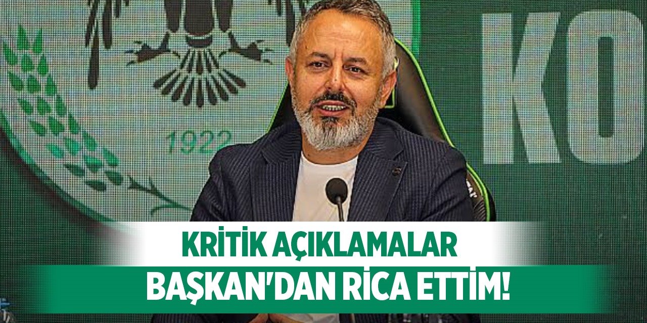 Konyaspor Başkanı Korkmaz'dan prim açıklaması!