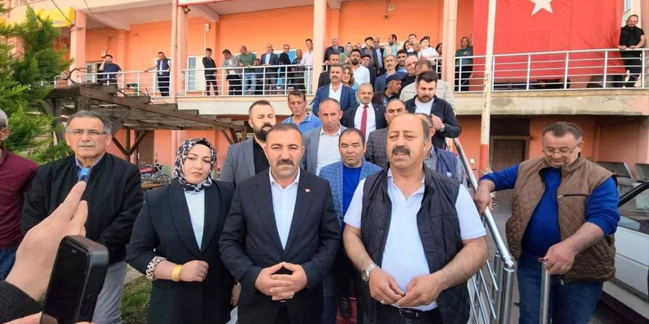 Konya Halkapınar'da devir teslim töreni