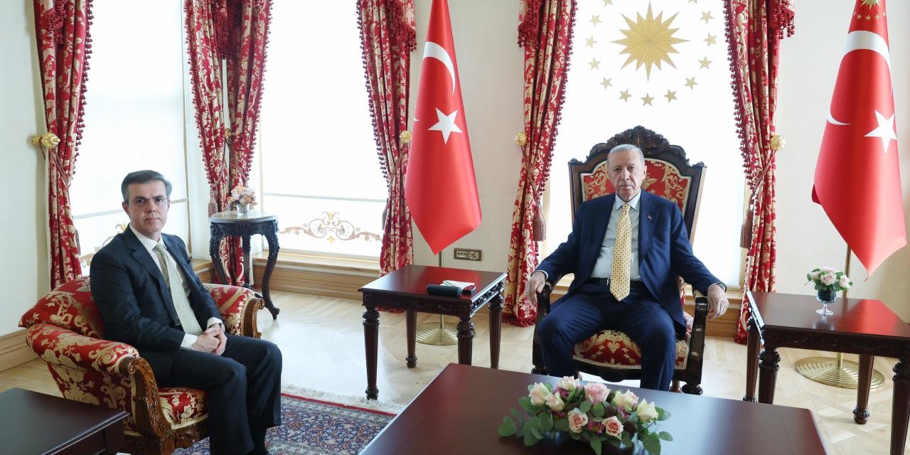 Cumhurbaşkanı Erdoğan, Ören'i kabul etti