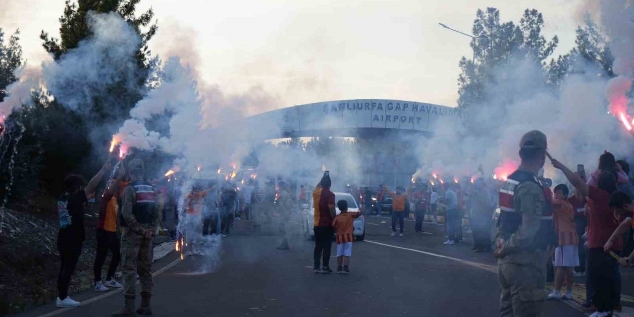 Galatasaray, Şanlıurfa’ya geldi