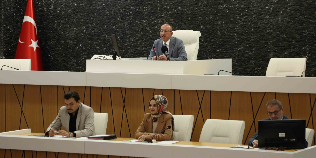 Meram Belediyesi Meclisi yeni dönemin ilk toplantısını yaptı